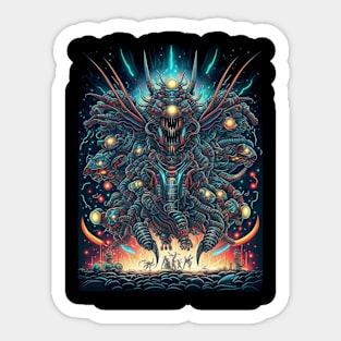 Dragon Tentackels Sticker